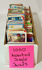 Huge Lot 1000 Vintage Modern Single Swap Playing Cards Assorted Trains Birds Etc picture