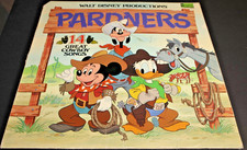 Walt Disney Productions Pardners Disneyland Records Vinyl LP 14 Cowboy Songs picture