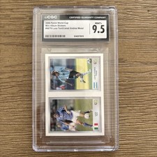 RARE 2006 MESSI Rookie Set World Cup CGC 9.5 FIFA WC Rare SSP RC Pop 1 picture