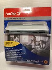 SANDISK Shoot Store Digital Photo Album/Card Reader SDV2-A View Photos on TV NOS picture