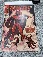 Avengers #57 Marvel Comics 1968 1st Appearance of Vision Silver  Age picture