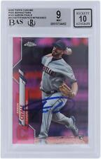 Signed Aaron Civale Guardians Baseball Slabbed Rookie Card picture