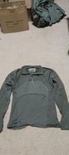 MASSIF Advanced 1/4 Zip Combat Shirt Sage Green Size SMALL Flame Resistant picture