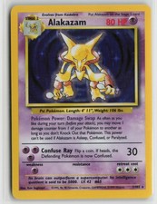 Alakazam Holo Rare Base Set 001/102 LP picture