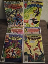 🌟Vintage Bronze Age Amazing Spider-Man Lot: w/Keys Marvel Comics (1979-1985) 🌟 picture