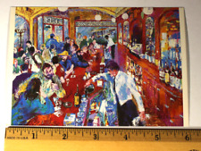 Leroy Neiman, Buena Vista Cafe, San Francisco, Postcard picture