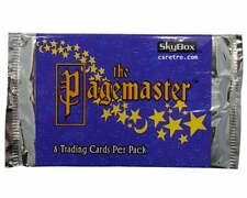 1994 The Pagemaster 90s Movie Sealed Vintage Retro Trading Cards Wax Pack NEW picture
