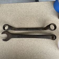 LOT OF 2 VINTAGE MARKED FORD WRENCHES TOOLS picture