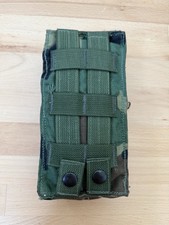 MOLLE Snake Zipper Tactical Waist Pouch Woodland Camo NEW picture