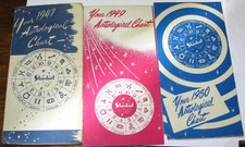 Vintage 1947, 1949-50 Stardust Astrological Chart, Women's Lingerie Ad, Brochure picture