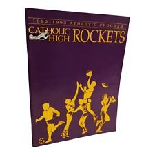 central catholic high school Rockets Athletic Program 1992-93 picture