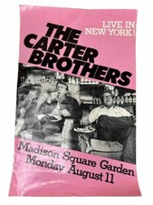 c. 1976 Jimmy Carter President Campaign Poster Carter Brothers New York Politics picture