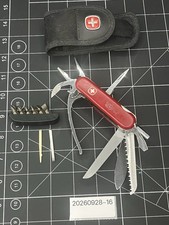 Wenger PocketGrip Camping Multi Tool with Pliers 89mm With sheath picture