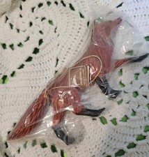 VTG Marvin Collection Running Red Fox Christmas Ornament Resin Equestrian picture