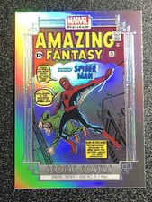 2023 UD Marvel Platinum 🔥 Amazing Fantasy Iconic Covers Rainbow Foil 🔥 picture