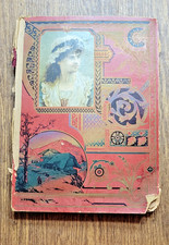 ANTIQUE LATE 1890,S-EARLY 1900,S VICTORIAN SCRAP BOOK LITHO PRINTS POSTCARDS ETC picture