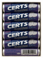 Certs Glacial Breeze Classic Mints 24 Rolls 144 Mints Discontinued Hard to Find picture