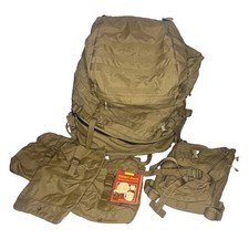 NEW W/ FLAWS* USMC Main Pack Rucksack Backpack Brown Camelback Frame Kwikpoint picture