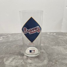 Atlanta Braves 1994 MLB All-Star Game Texaco Promotional Glass Tumbler Vintage picture