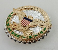 METAL US OFFICE OF THE SECRETARY OF DEFENSE BADGE OSD IDENTIFICATION BADGE-US113 picture