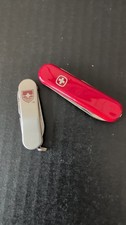 Wenger Delemont Swiss Army Knife Red Multi-Tool Scissors PLUS 1 OTHER 2 1 PRICE picture