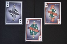 2025 UD Batman Animated 3 Playing Card lot # 582 picture