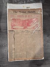 The Butler Herlald June 30th 1904 Fourth of July Newspaper picture