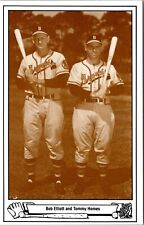 1948 Boston Braves Baseball Team Bob Elliott & Tommy Holmes Postcard picture