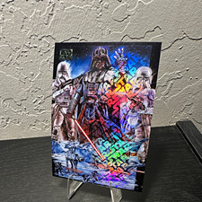 2026 Topps Chrome Star Wars Galaxy #45 Darth Vader at Hoth /77 LOGO picture
