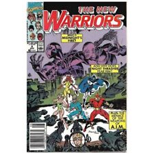 New Warriors (1990 series) #2 Newsstand in NM condition. Marvel comics [g{ picture