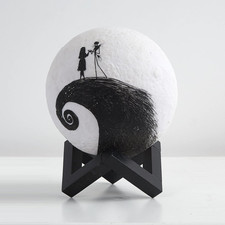 The Nightmare before Christmas Spiral Hill LED Mood Light, Color Changing Decora picture