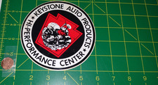 VINTAGE KEYSTONE Sticker Decal ORIGINAL old stock SHELF WEAR picture