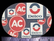AC / DELCO - Original Vintage 70s 80’s Racing Iron On Patch - Chevy Pontiac OLDS picture