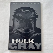 HULK GRAY TRADE PAPERBACK 2011 MARVEL 1ST PRINT LOEB SALE OOP RARE picture