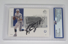 Peyton Manning signed autographed PSA DNA slabbed Upper Deck Indianapolis Colts picture