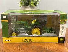 John Deere 2010 w/ KLB Disk Collector Edition 1/16 Die-Cast Metal Replica picture