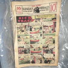 completely intact, 16-page Sunday Comic Section 1937 Holy grail titles Must C picture