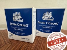 Seven Oceans 2 PACK - Army Camping Survival Standard Emergency Food Ration,500g picture