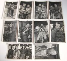Vtg 30s UK Motorcycle Racers Portraits B&W Original Photograph Lot Wright Wood picture