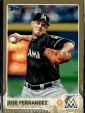2015 Topps #603 Jose Fernandez Gold #/2015 Miami Marlins (P) picture