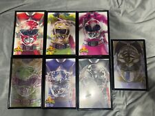 MIGHTY MORPHIN POWER RANGERS (2016) #0 7 BOOK LOT GREEN & WHITE FOILS picture