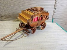 Vintage Handcrafted Wooden Stage Coach Lamp Nice picture