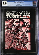 TEENAGE MUTANT NINJA TURTLES issue#1 (MIRAGE 1984) second printing CGC 7.0 nice picture