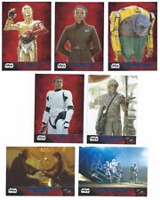 2015 Topps Star Wars The Force Awakens Series 1 Blue Lightsaber Foil You Pick picture