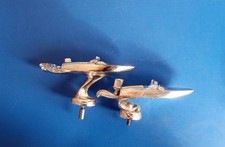 2  Vintage Speed Boat With Driver Racing Trophy Topper (T2) picture