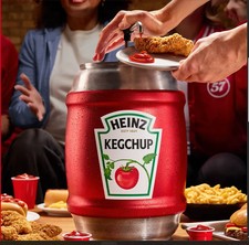Exclusive HEINZ KegChup Ketchup Keg (Limited to 157 made) IN HAND π
picture