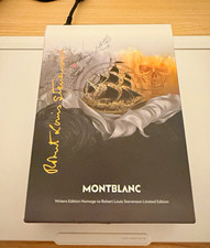 Montblanc Writers Edition Robert Louis Stevenson Fountain Pen F Nib 129416 NEW picture