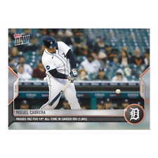 2022 MLB Topps NOW 973 MIGGY MIGUEL CABRERA 1845 RBIS DETROIT TIGERS PRESALE picture