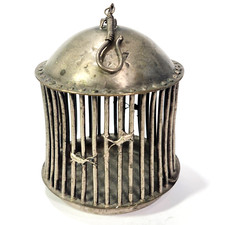 Chinese Cricket Cage Metal Feng Shui Hanging 4