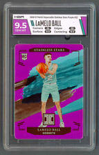 2020-21 Panini Flawless Stainless Stars Purple #22 LaMelo Ball /49 HGA 9.5 picture